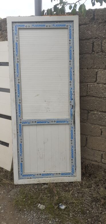 ukraniya qapilari: Пластиковая дверь, 90х220 см, Б/у, Без гарантии