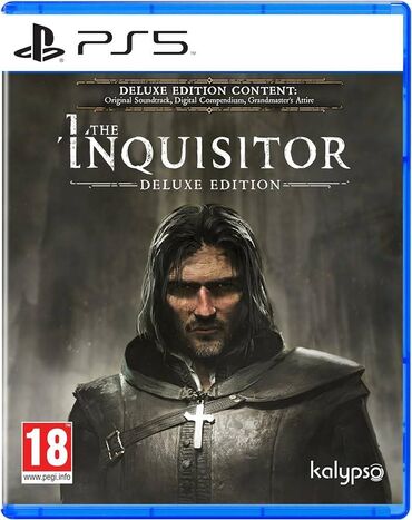 мечит: Оригинальный диск !!! PS5 The Inquisitor Deluxe Edition включает в