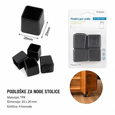 KMT Navlake za nogare stolova i stolica 3283556 Praktične navlake za