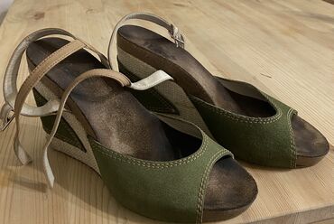 зеленые туфли: Туфли Joss, 37, цвет - Коричневый
