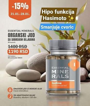 Suplementi: Prirodni dodaci ishrani – Essential linija 1) Essential Fatty Acids – — 20