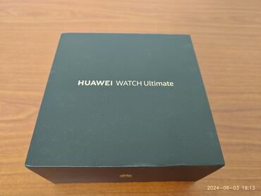 Наручные часы: Huawei Watch Ultimate (Black) Обмена нет!!! Премиальные смарт часы