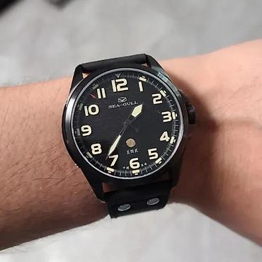 Ručni satovi: Sea-Gull 819.93.6107 Limited Edition - 43mm - Crna (SeaGull) Potpuno — 4