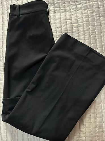 Şalvarlar: Şalvar, Massimo Dutti, rəng - Qara — 3