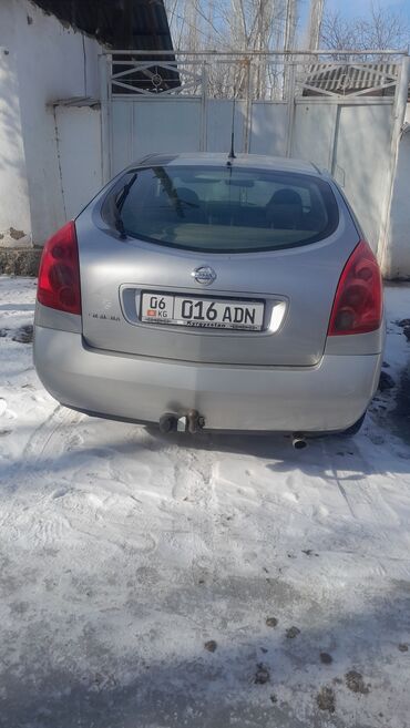 Транспорт: Nissan Primera: 2002 г., 1.8 л, Механика, Бензин, Хетчбек