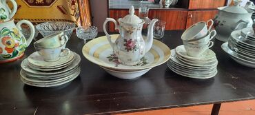 Digər dəstlər və servizlər: Klassik süfrə və dekor dəsti - Şüşə dekorativ vaza: əl işi görünüşlü — 8