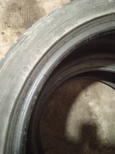 Шины: Шины 215 / 45 / R 17, Лето, Б/у, Комплект, Легковые, GoodYear