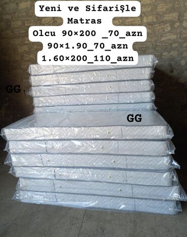 ortopedik matras kreditlə: Yeni ve Sifarişle Matras Olcu 90×200 _70_azn¹ 90×1.90_70_azn