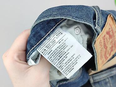 czarne levisy: Levi’s, Jeansy dla mężczyzn, rozmiar M — 5