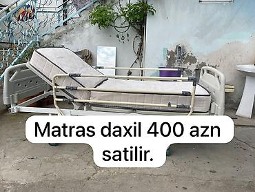 Tibbi çarpayılar: Tibbi funksiyalı xəstə çarpayısı – matras daxil - Tək mexaniki — 1