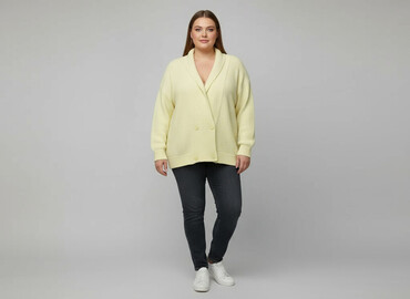 abercrombie fitch bluza z futerkiem: Кардиган жіночий, розмір 6XL