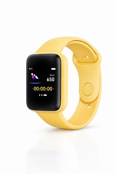 qantel su: Kateqoriya: Smart saatlar Qiymət: 10 FPMI D20L Yellow Smart Watch – — 1