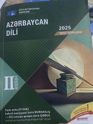 Kitablar və jurnallar: Azərbaycan dili Testlər 11-ci sinif, DİM, 2-ci hissə — 1
