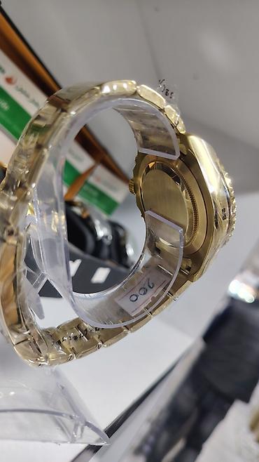 saatlar type 0: Yeni, Qol saatı, Rolex, rəng - Qızılı — 5