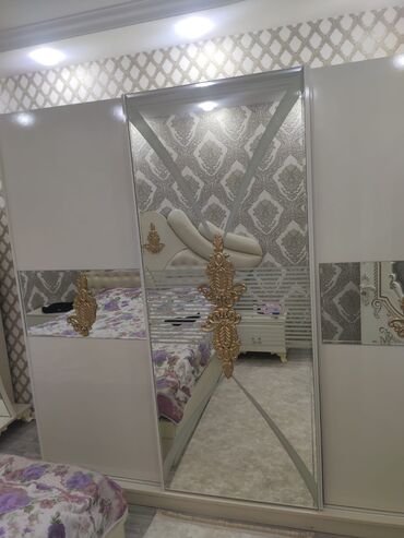 Sifarişlə mebel: Yeni, Kupe, 2 qapılı Düz dolab, Dolab-asılqan