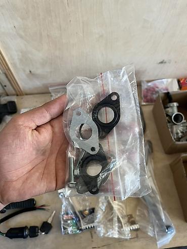 moto səs boğucu: Moped/skuter üçün karbürator və aksesuar dəsti Məhsulun tərkibi: - — 8