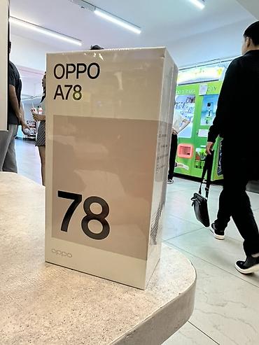oppo find n5: Oppo A78 5G, Новый, 256 ГБ, цвет - Черный — 1