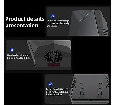 Другая бытовая техника: Сушилка для рук. Новая, с гарантией. Цвет белый. Настенная — 4