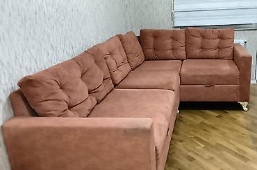 Mebel: İşlənmiş, Künc divan, Mətbəx üçün, Açılan — 3