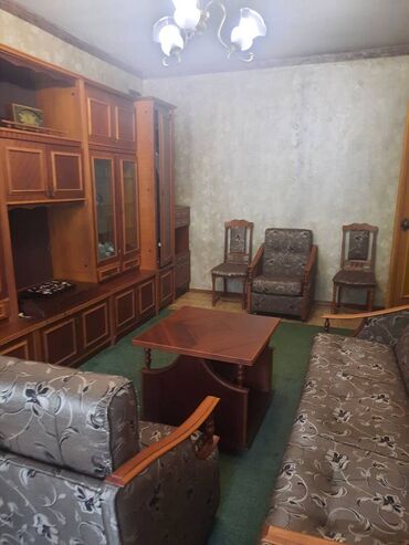 долгосрочные квартиры в аламедин 1: 2 комнаты, 50 м², 105 серия, 1 этаж, Косметический ремонт