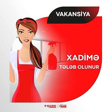 Dayələr: Qeyd: Şəkildə “Vakansiya – Xadimə tələb olunur” göstərilib — 1