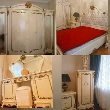 Divan və masa dəstləri: Yataq Desti 1500 azn satillir‼️keyfiyyetli mebeldir baxan bilir.matras