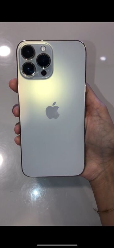 iphone 13 2 ci el fiyatları: IPhone 13 Pro Max, 128 GB, Qızılı