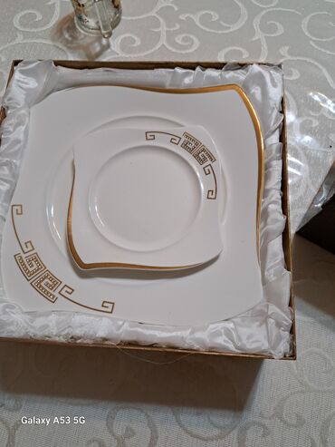 Çay dəstləri və servizlər: Çay dəsti, rəng - Ağ — 4