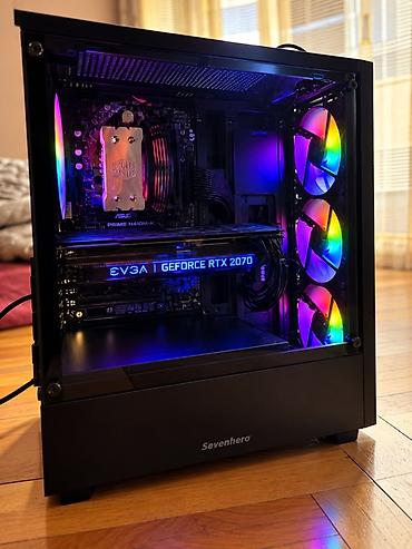 Masaüstü kompüterlər və iş stansiyaları: Oyun və iş üçün hazır masaüstü PC + monitor seti Komponentlər: - — 2