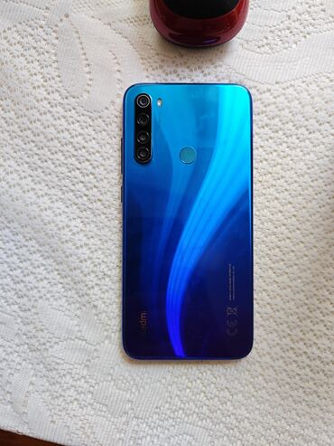 Infinix: Redmi Note 8, 64 GB, rəng - Göy, Barmaq izi