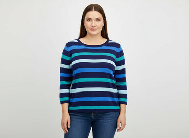 Swetry: Julipa, Sweter damski, rozmiar 2XL