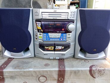 Микрофоны: Музыкальный центр JVC MX J333v. В превосходном визуальном состоянии