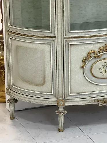 natuzzi komode: Stilska vitrina / kristalijera Venecijanski barok 🪞 Dobro stanje — 7