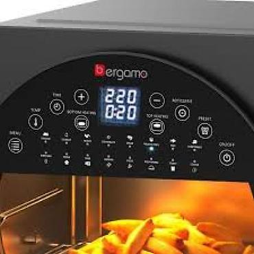 ipad ucuz: **Bergamo BG-AFO6440A16D Airfryer Oven** Bergamo BG-AFO6440A16D 16 — 2