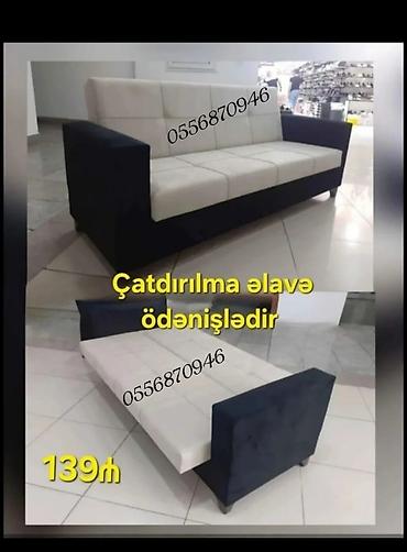 Divanlar: Divan-kravat, Yeni, Açılan, Bazalı, Parça, Ödənişli çatdırılma — 1