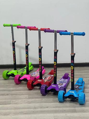 Samokatlar: 🛴🌈 Scooter Maxi AT-02Y – 3 Təkərli Uşaq Skuteri Balacalar üçün həm — 3