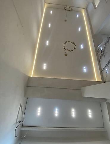 Натяжной потолок: Натяжные потолки с интегрированными световыми линиями - — 13