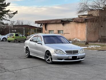 подушки на авто: Mercedes-Benz S-Class: 2000 г., 5.5 л, Автомат, Бензин, Седан