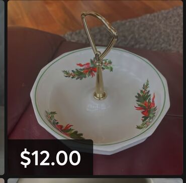 Ostalo posuđe: Bombonijera nova USA Pflaltzgraff 90te.god. Americka bombonijera,sve — 9