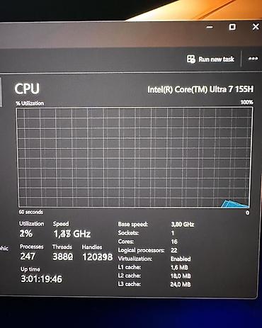 core: Ультрабук, Б/у, Intel Core Ultra 7, В рассрочку — 8