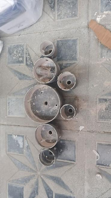 sveler: Tikinti üçün dəst: beton/kərpic üçün dəlik açma kasaları (koronka) və — 1