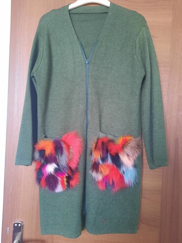 свитер: Женский свитер цвет - Зеленый