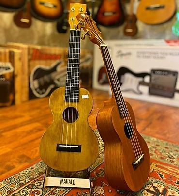 Gitaralar: Mahalo mh2vna - 80 azn
mahalo mj2tbr - 95 azn
stand - 15 azn — 1