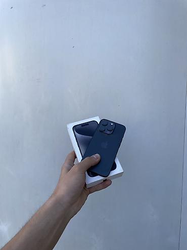 iphone xe: IPhone 15 Pro, Б/у, 256 ГБ, Black Titanium, Чехол, Коробка, 86 % — 2