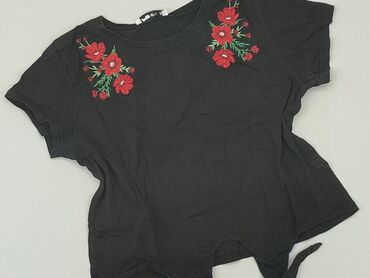 guess czarne t shirty damskie: Top FBsister, S (EU 36), condition - Good