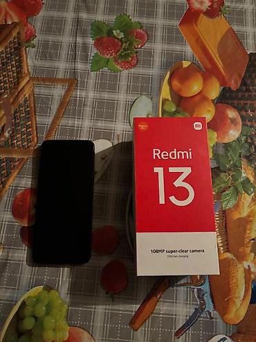 simes telefon: Redmi 13, 256 GB, rəng - Qara, Barmaq izi, İki sim kartlı, Sənədlərlə — 3