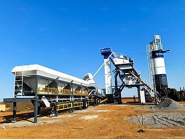ALYQ90-120 Мобильные асфальтосмесительные установки периодического