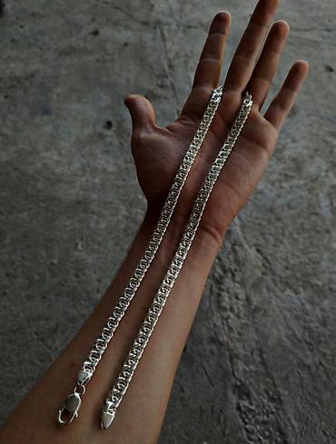Серебряные цепочки: Серебряные Цепи и Браслеты Ручная работа 925-950 проба Делаю на — 10