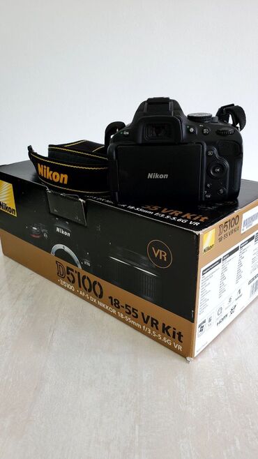 Фотоаппараты: Фотоаппарат Nikon 5100, в идеальном состоянии, полная