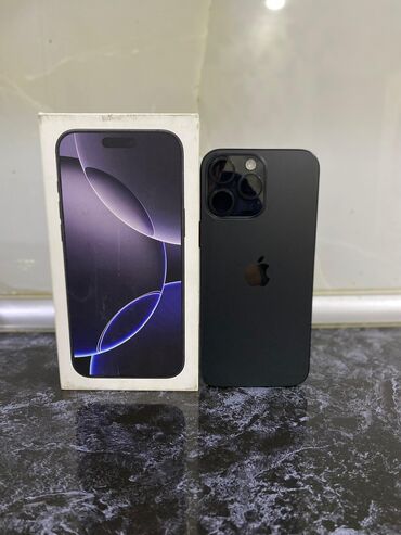 телефон fly wifi: IPhone 16 Pro Max, 256 ГБ, Черный, Face ID